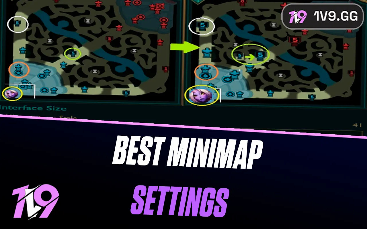 Best Minimap Settings in League of Legends